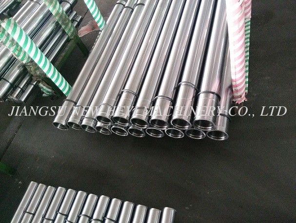 20MnV6 Chrome Plated Round Hot Rolled Hollow Metal Rod For Hydraulic Cylinder Length 1m-8m